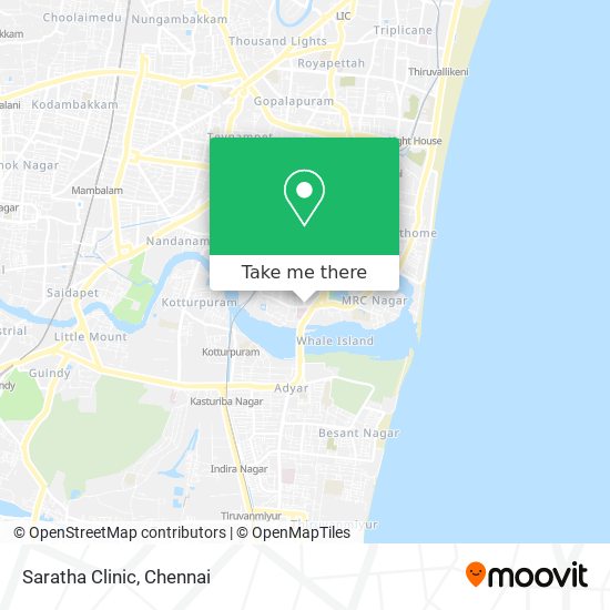 Saratha Clinic map