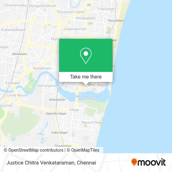 Justice Chitra Venkataraman map