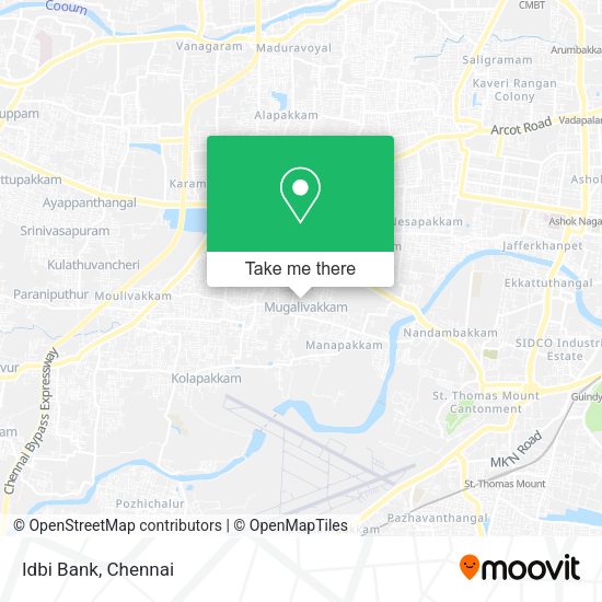 Idbi Bank map