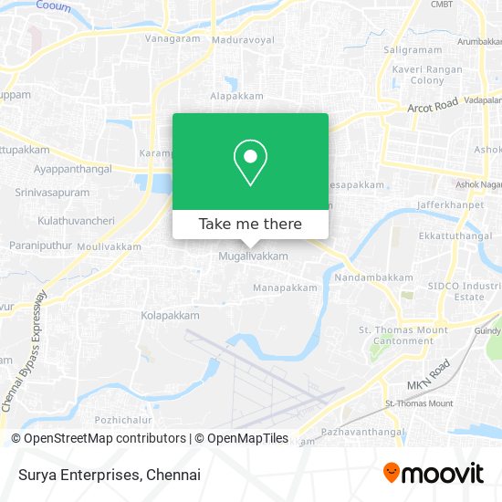 Surya Enterprises map