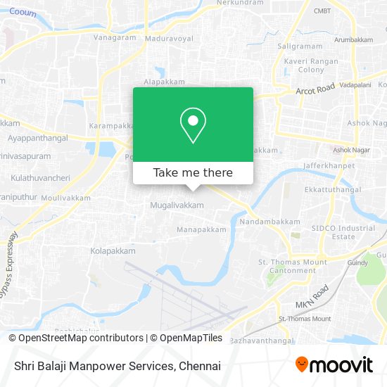 Shri Balaji Manpower Services map