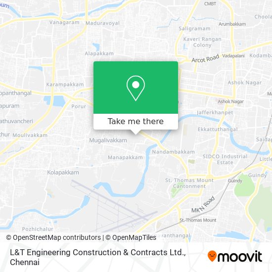 L&T Engineering Construction & Contracts Ltd. map
