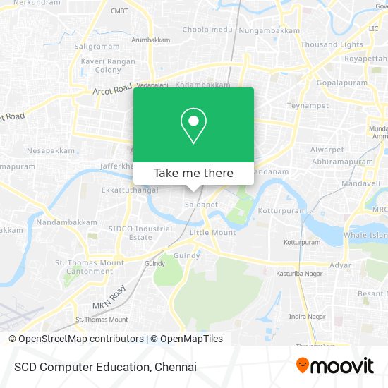 SCD Computer Education map