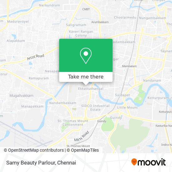 Samy Beauty Parlour map