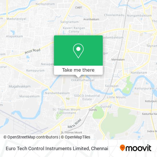 Euro Tech Control Instruments Limited map