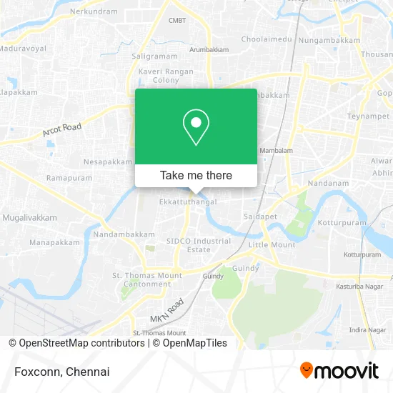 Foxconn map