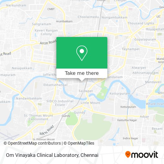 Om Vinayaka Clinical Laboratory map