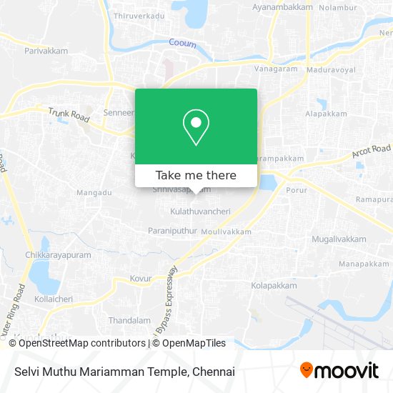 Selvi Muthu Mariamman Temple map