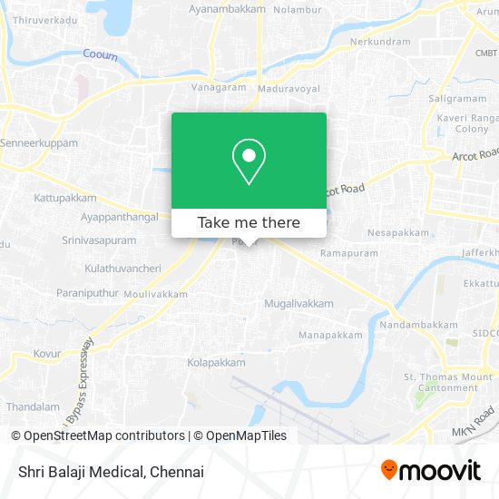 Shri Balaji Medical map