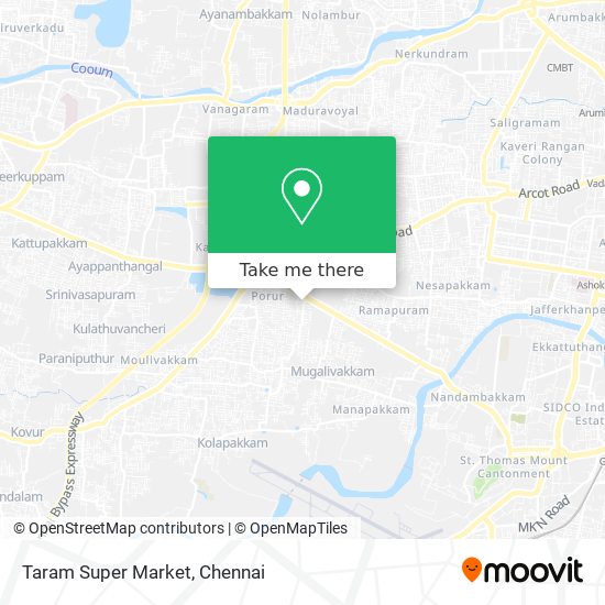 Taram Super Market map