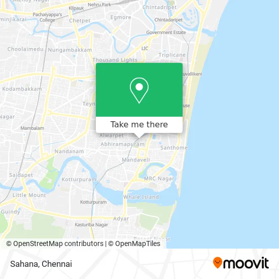 Sahana map