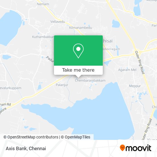 Axis Bank map