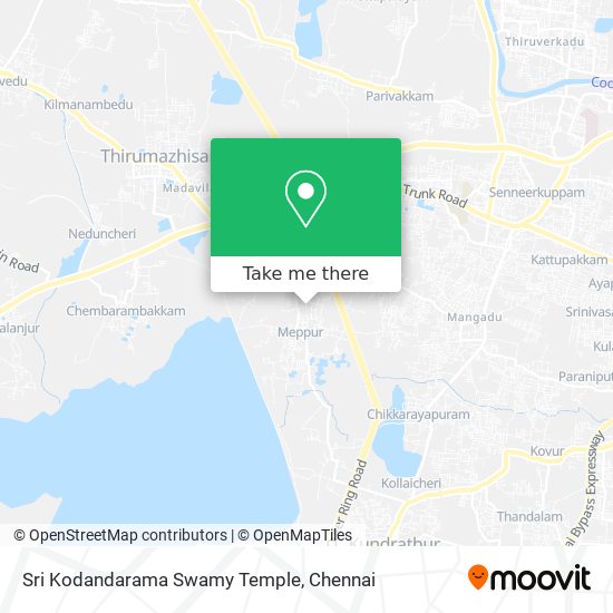Sri Kodandarama Swamy Temple map