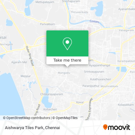 Aishwarya Tiles Park map