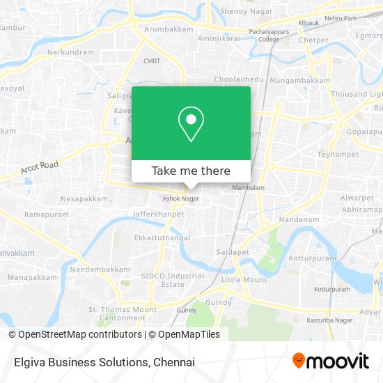 Elgiva Business Solutions map