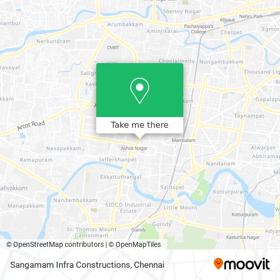 Sangamam Infra Constructions map