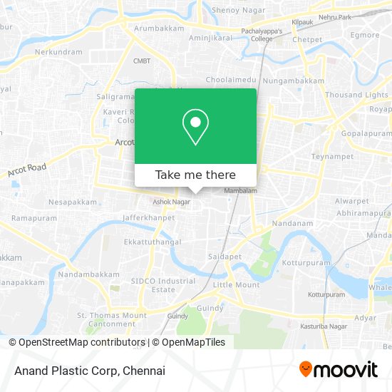 Anand Plastic Corp map