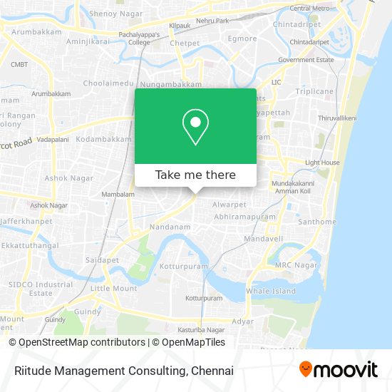 Riitude Management Consulting map