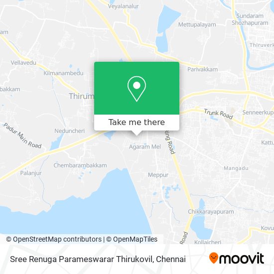 Sree Renuga Parameswarar Thirukovil map