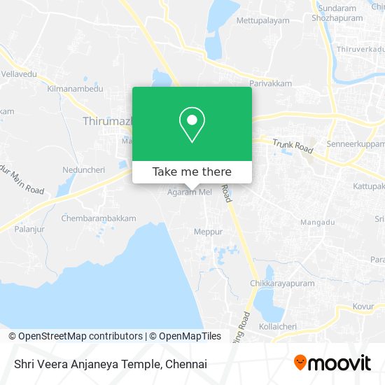 Shri Veera Anjaneya Temple map