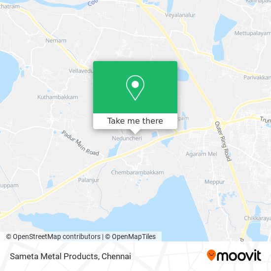 Sameta Metal Products map