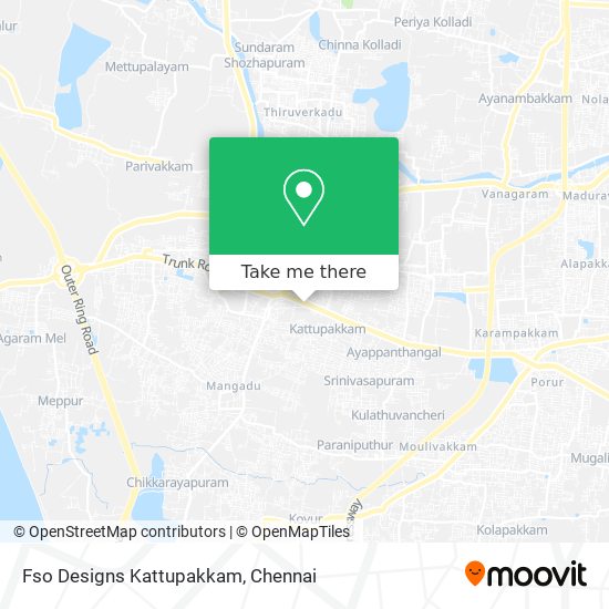 Fso Designs Kattupakkam map