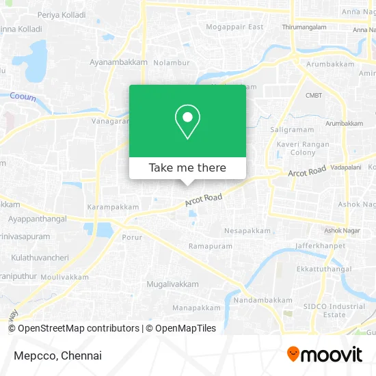 Mepcco map