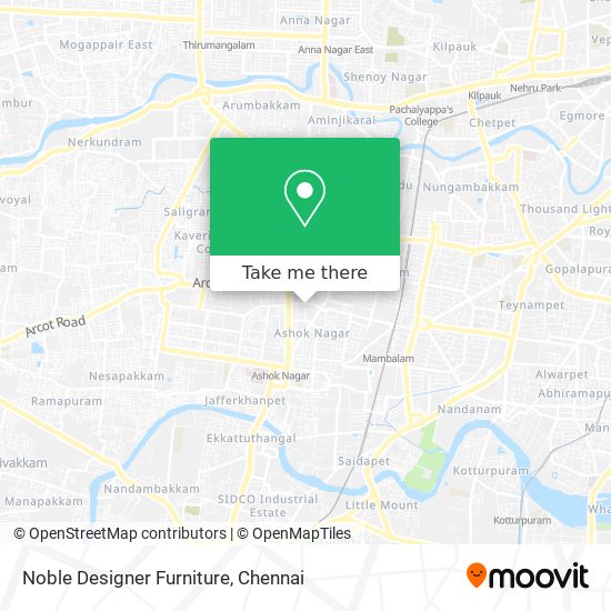 Noble Designer Furniture map