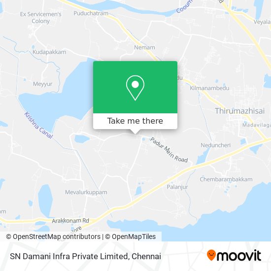 SN Damani Infra Private Limited map