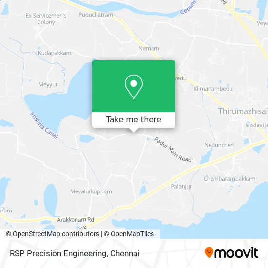 RSP Precision Engineering map