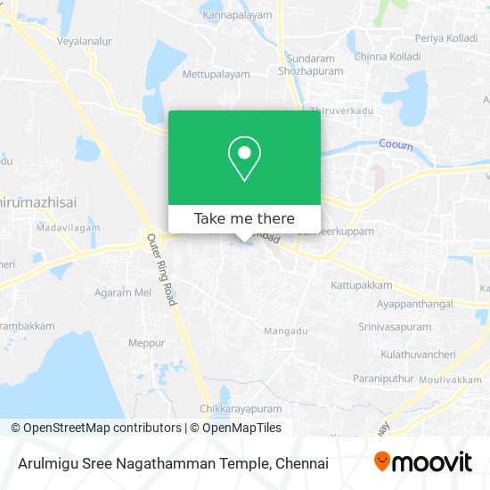 Arulmigu Sree Nagathamman Temple map