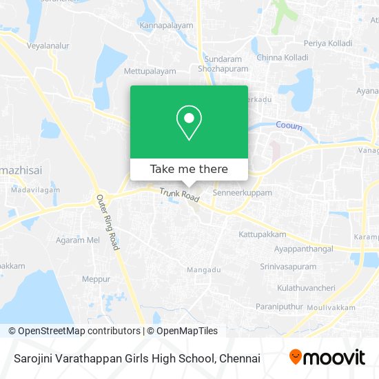 Sarojini Varathappan Girls High School map