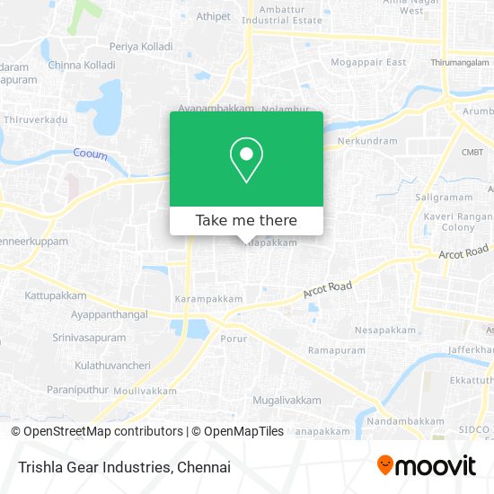 Trishla Gear Industries map