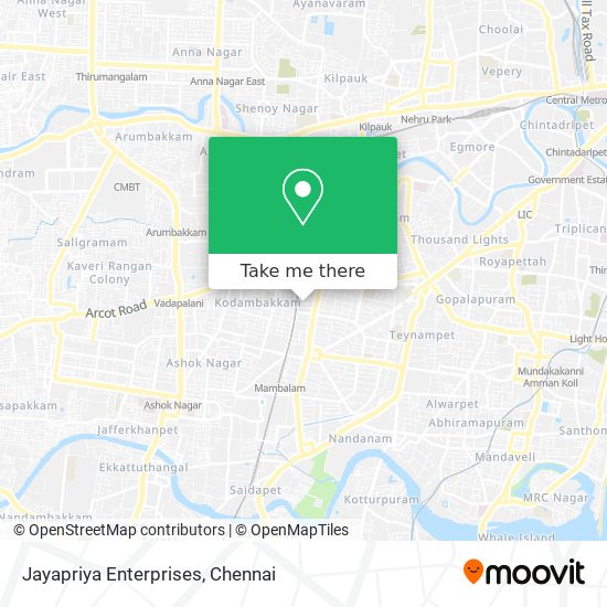 Jayapriya Enterprises map