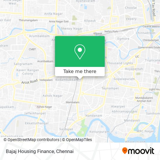 Bajaj Housing Finance map