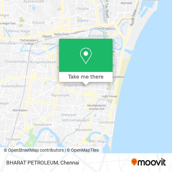 BHARAT PETROLEUM map