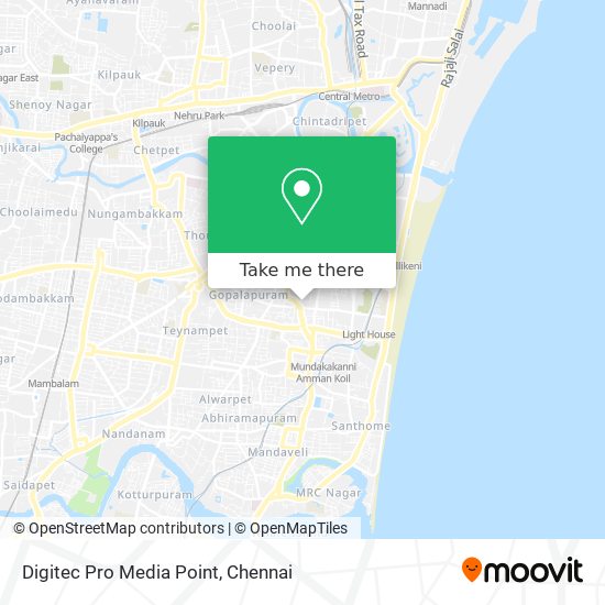 Digitec Pro Media Point map