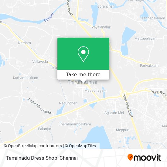 Tamilnadu Dress Shop map