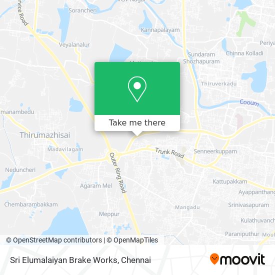 Sri Elumalaiyan Brake Works map