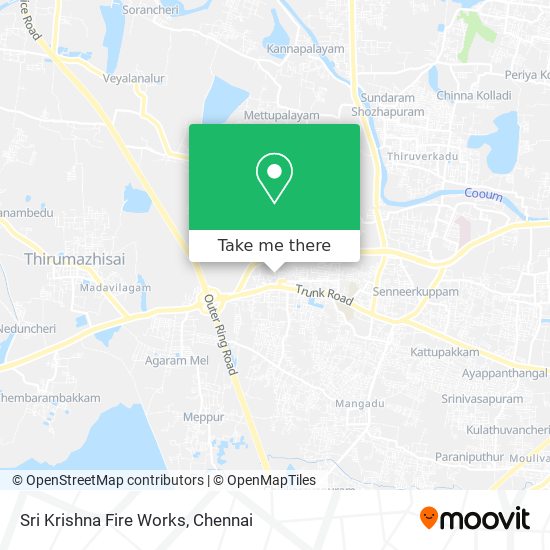 Sri Krishna Fire Works map