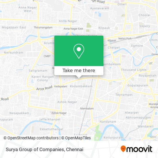 Surya Group of Companies map