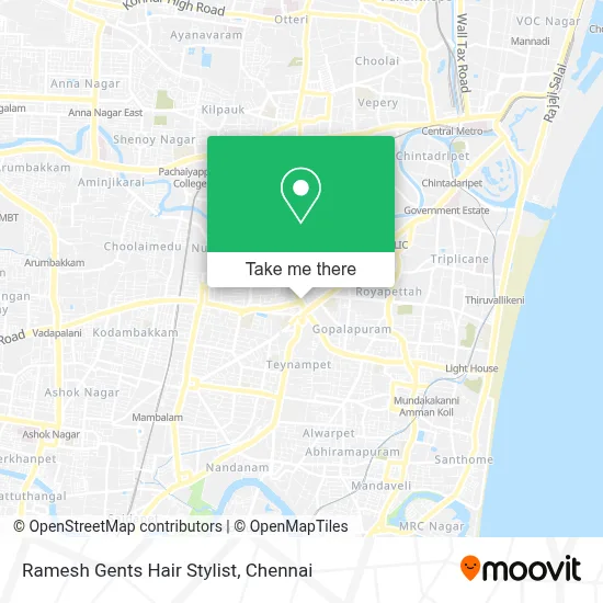 Ramesh Gents Hair Stylist map