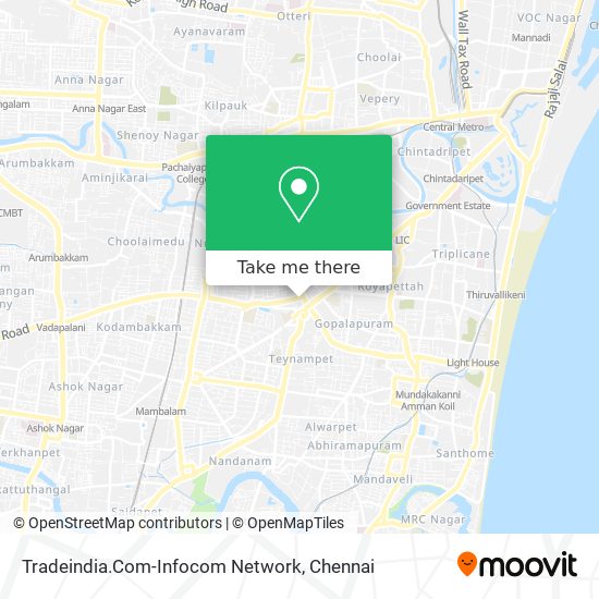 Tradeindia.Com-Infocom Network map