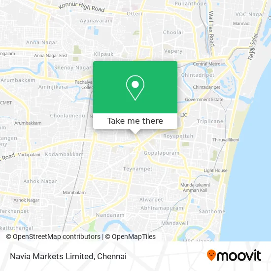 Navia Markets Limited map