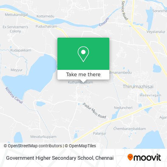Government Higher Secondary School map