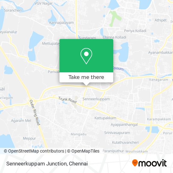 Senneerkuppam Junction map