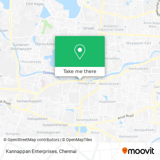 Kannappan Enterprises map