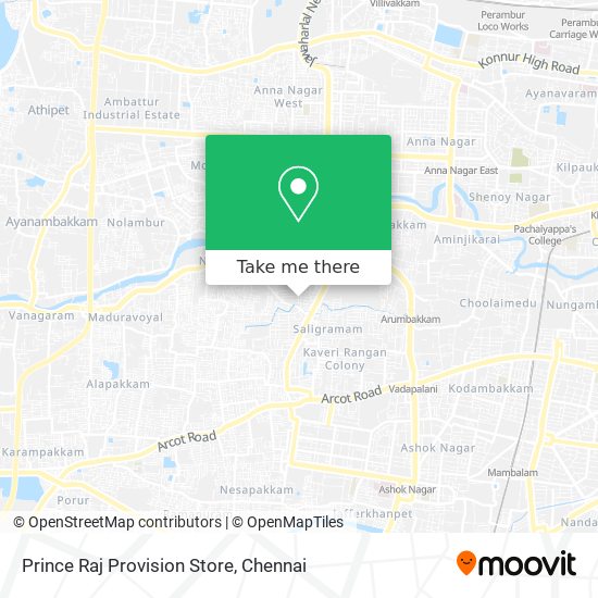 Prince Raj Provision Store map