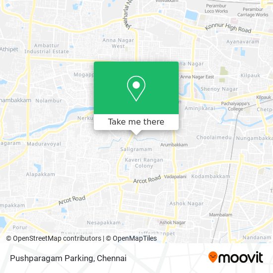 Pushparagam Parking map