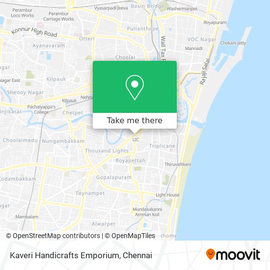 Kaveri Handicrafts Emporium map